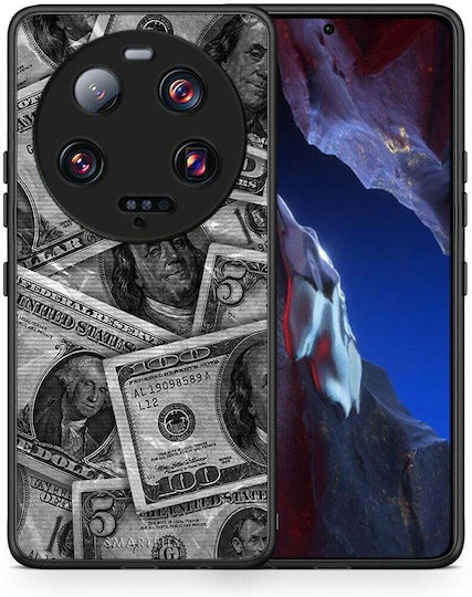 Smartfits Money Dollars Umschlag Rückseite Gray (Xiaomi 13 Ultra) 8462266007891_46805959115091