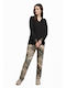 Penye Mood Winter Damen Pyjama-Set