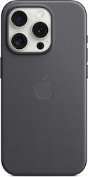 Apple Umschlag Rückseite Stoff Schwarz (iPhone ...