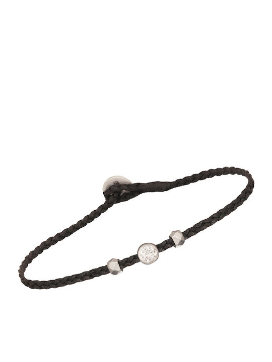 Abadianakis Femeie Brățară Macrame din Snur