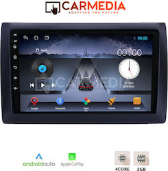 Carmedia Ηχοσύστημα Αυτοκινήτου για Fiat (Bluetooth/USB/WiFi/GPS) με Οθόνη Αφής 9"