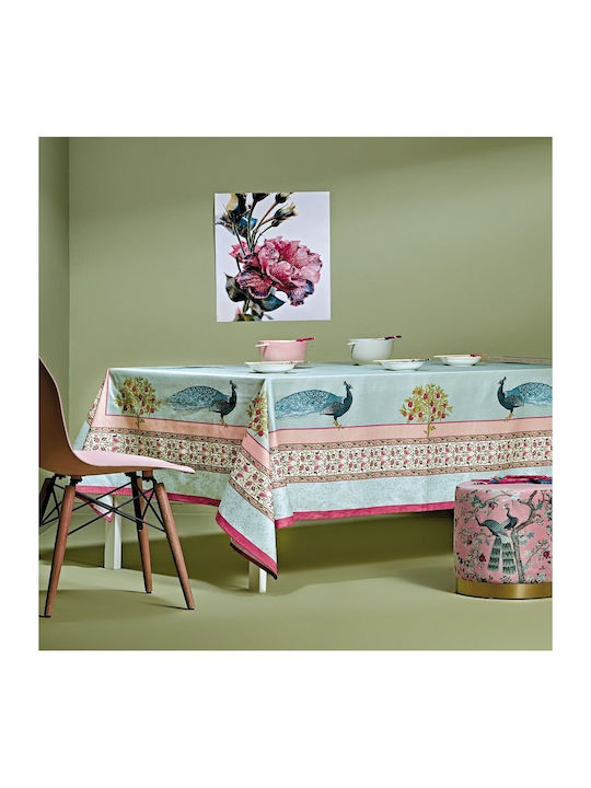 Kentia Покривка за маса Памучна Giardino Multi 160x160бр