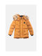 Joyce Kids Casual Jacket with Hood Yellow