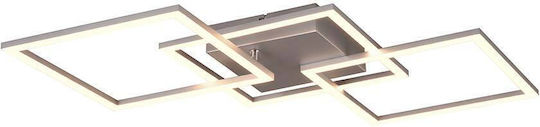Trio Lighting Plafonieră de Tavan 44.6buc Gri cu LED Integrat