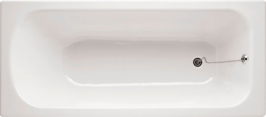 Recor Classic Μπανιέρα Μαντεμένια 170x75cm