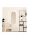 A-s Selena Wall Mirror Full Length Oval with Gold Metallic Frame 112x40cm 1pcs