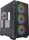 Montech Air 903 Max Gaming Midi Tower Computer Case with Window Panel Black