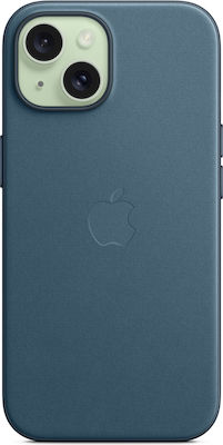 Apple Finewoven Coperta din spate Albastru (iPhone 15)