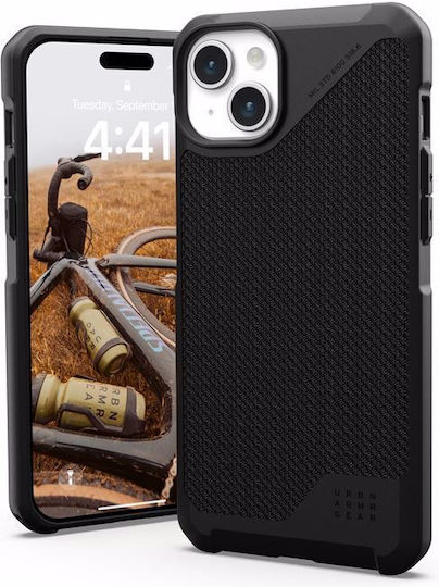 UAG Metropolis Lt Pro Задна корица Aramid Fiber 2мм Черен (iPhone 15 Plus)