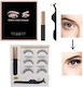 3D Effect False Eyelashes Kit Magnetic Black