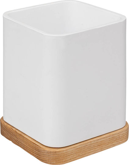 5Five Tabletop Cup Holder made of Resin White