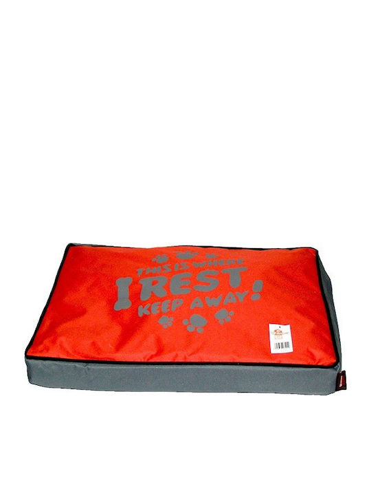 Pet Interest Pillow Dog Rectangle Red 60x45cm
