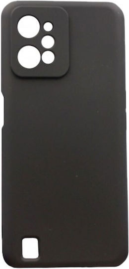 Liquid Back Cover Σιλικόνης Μαύρο (Nokia C31)