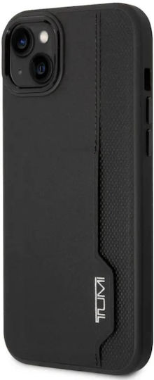 Tumi Back Cover Leather Black (iPhone 14 Plus)