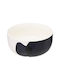 Serving Bowl Round made of Porcelain Blue with Diameter 12.6cm