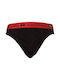 Men's Slip black/red