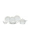 Christinholm White Porcelain Dinnerware Set 20pcs