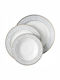 Emfasi Gray Porcelain Dinnerware Set 20pcs