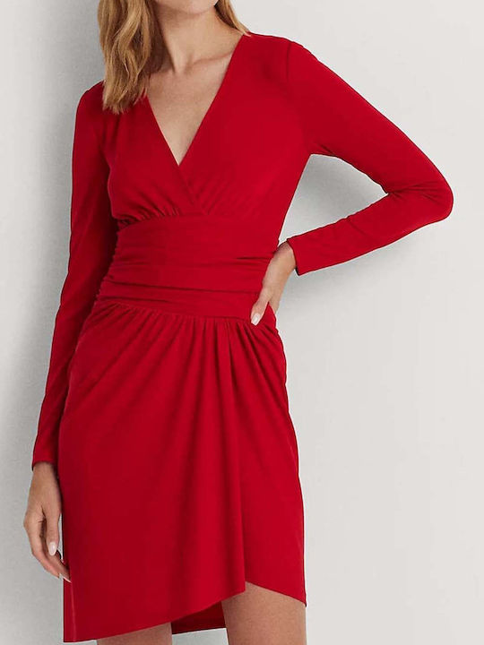 Ralph Lauren Midi Dress Red