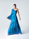 Forever Young The Label Mini Evening Dress Satin Blue