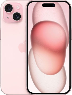 Apple iPhone 15 5G (6GB/256GB) Ροζ