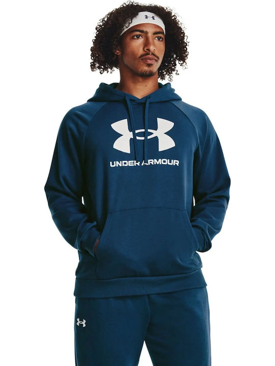 Under Armour Rival Sweatshirt mit Kapuze Blau