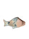 Ceramic Decorative Platter Multicolour 39x20cm