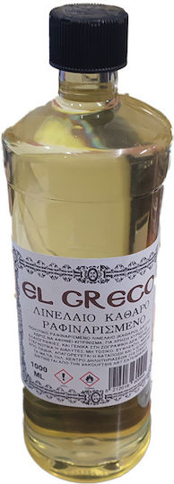 El Greco Reines Raffiniertes Lösungsmittel Für Malzubehör 1000ml 1 Stück