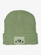 Beanie Unisex Σκούφος Πλεκτός σε Πράσινο χρώμα