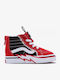TD SK8-Hi Zip Kids Sneakers High Red