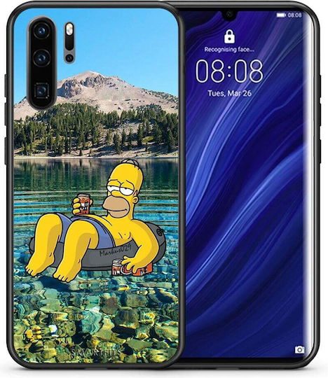 Smartfits Summer Happiness Back Cover Yellow (Huawei P30 Pro)