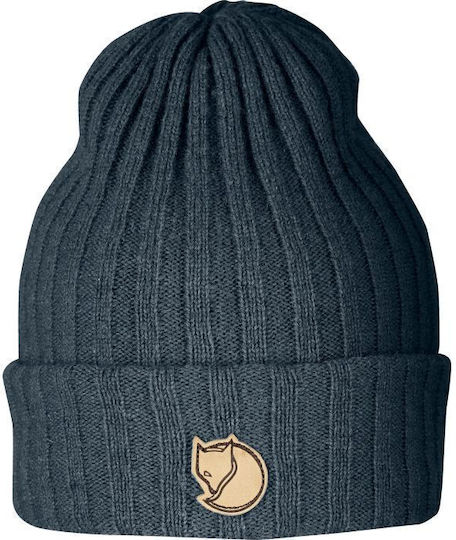 Byron Beanie Unisex Σκούφος Πλεκτός σε Γκρι χρώμα