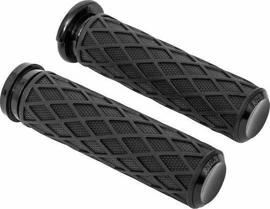 Arlen Ness Motorcycle Handlebars in Black color