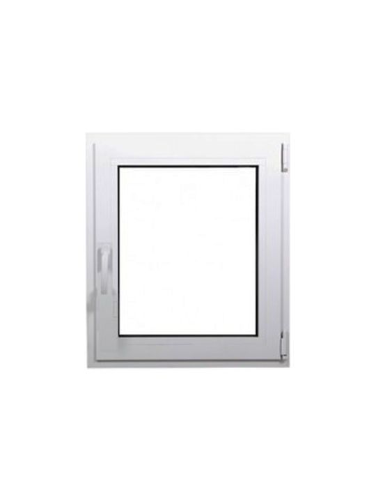 Europa Hinged Window Aluminum W100xH50cm