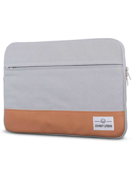 Johnny Urban Laptop Case 13" Gray SLEEVE-13-GREY-BROWN