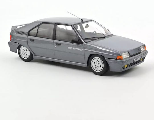 Norev Citroen Bx Sport 1985 Fox Modeling Figure Car Gray in Scale 1:18