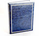 Album für 100 Fotos Abmessungen 15x21cm Blau 27x33cm