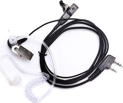 Double Pin UV-5R Earpiece Wireless Transceiver UHF/VHF