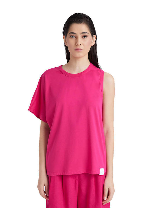 4tailors Women's Summer Blouse Short Sleeve Pink