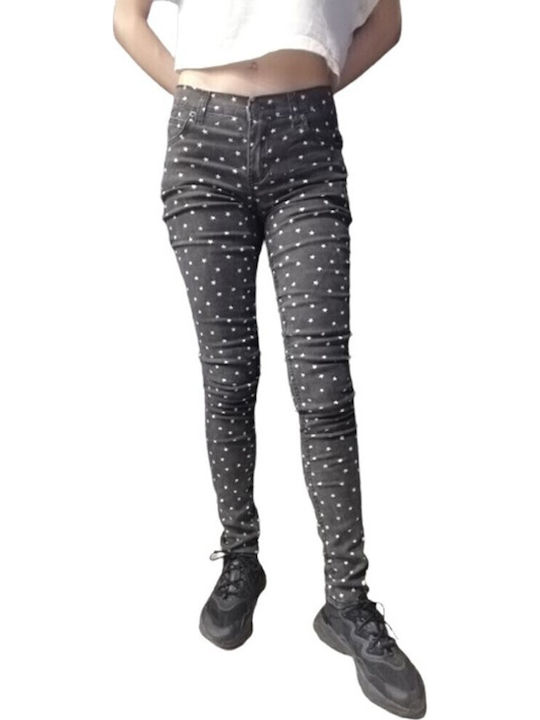Cheap Monday Γυναικείο Jean Παντελόνι Γκρι