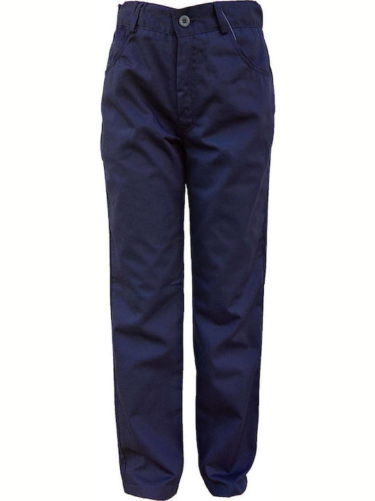 Palatino Boys Fabric Trouser Navy Blue