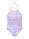 Superheroes Kids Swimwear One-Piece Lilac