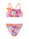 Superheroes Kinder Badeanzug Bikini Fuchsie