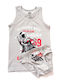 Berrak Kids Tank Tops Set Gray