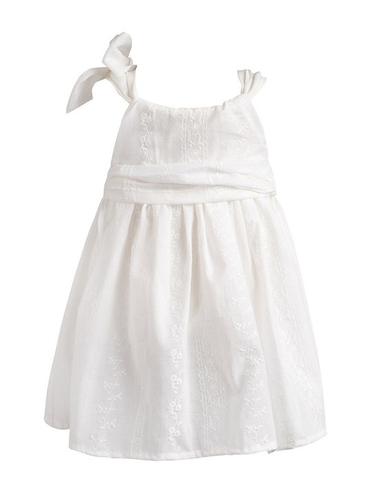 Two In A Castle Kids Dress Sets White