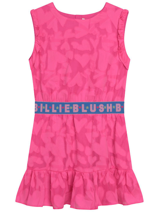 Billieblush Mädchen Kleid Fuchsie