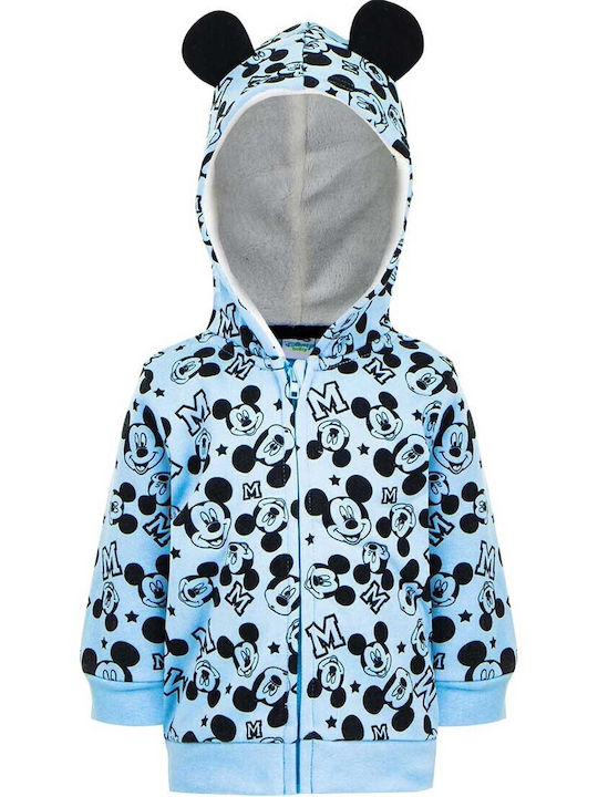 Disney Kinder-Sweatjacke mit Kapuze Hellblau