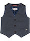 Kids Vest Cotton Blue