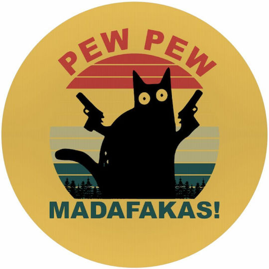 Koupakoupa Pew Pew Madafakas Мишка Пад (200мм) KP_11366_MOUSEPAD-ROUND