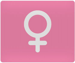Koupakoupa Pad Pentru Mouse Feminin (230mm) Roz...